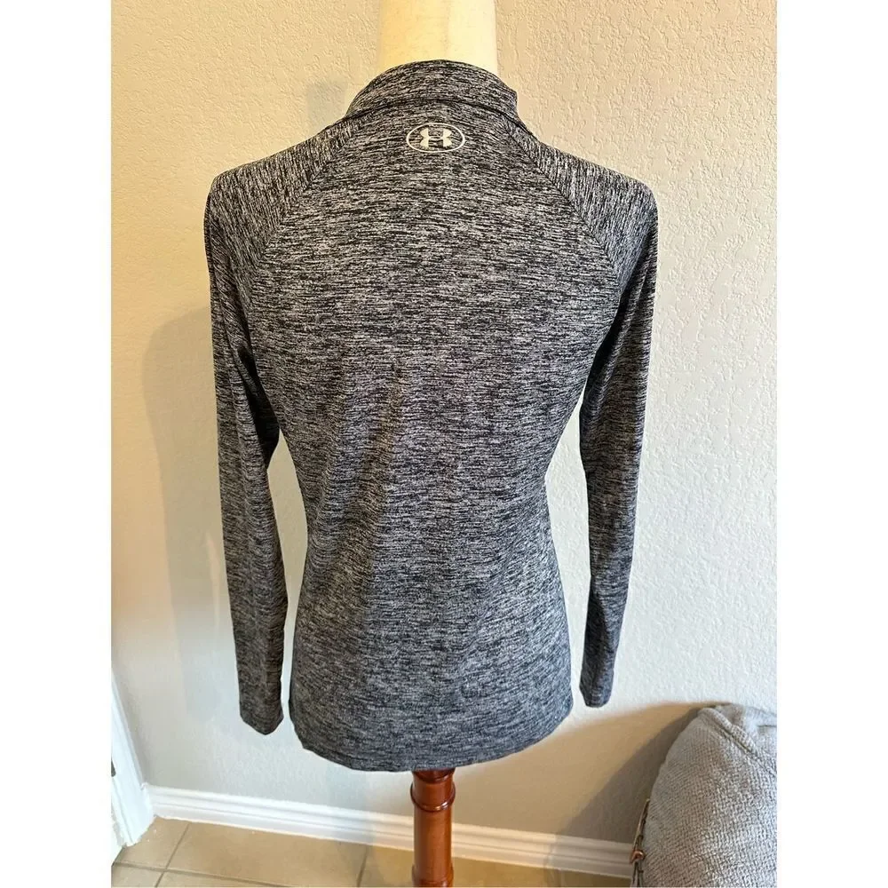 Under Armour Women’s Tech Twist 1/2 Zip Long Sleeve Top - Size Medium - Picture 3 of 9